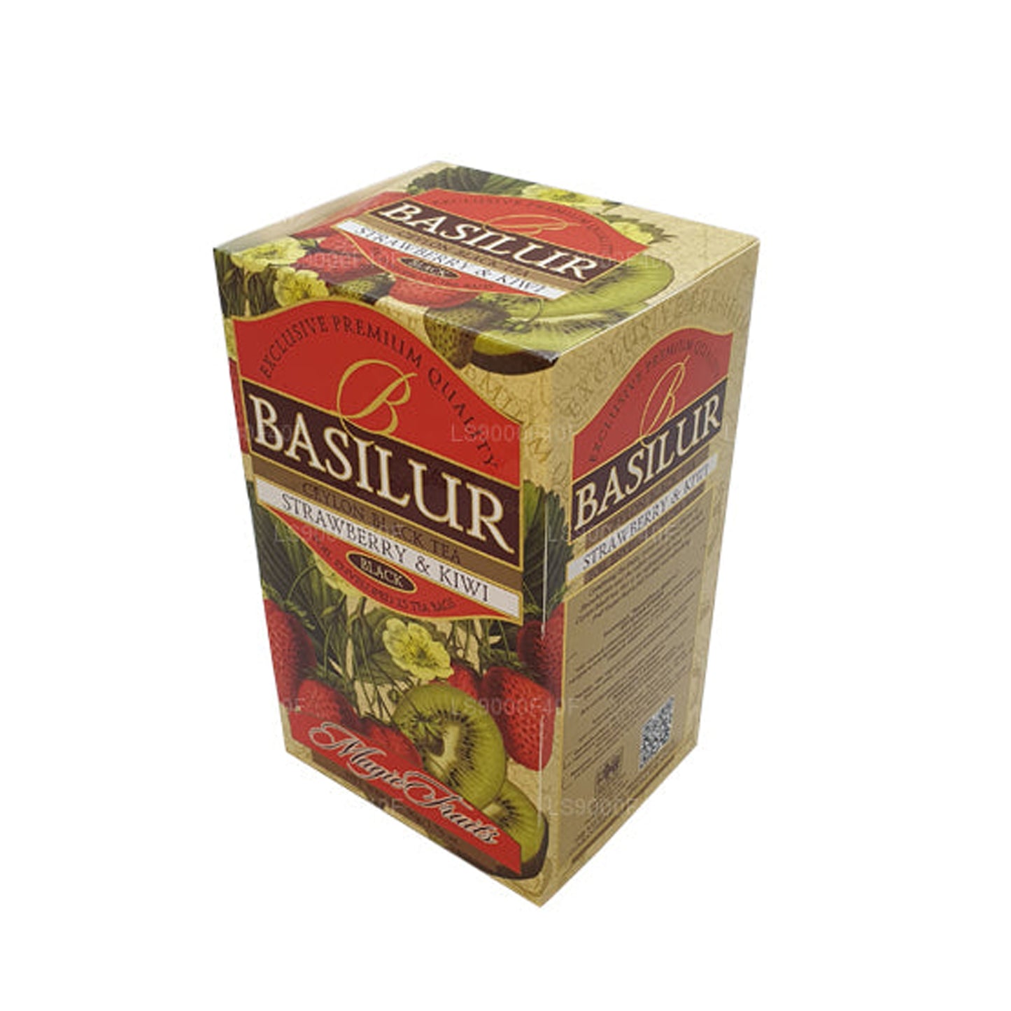 Basilur Fraise et Kiwi (50g) 20 sachets de thé