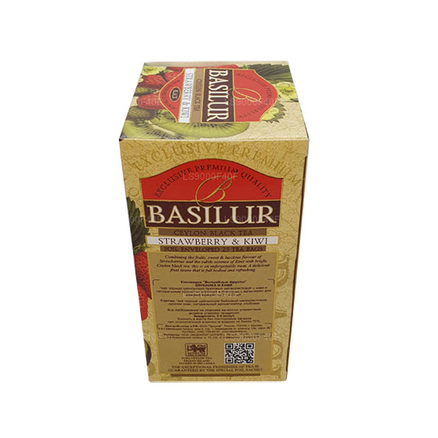 Basilur Fraise et Kiwi (50g) 20 sachets de thé