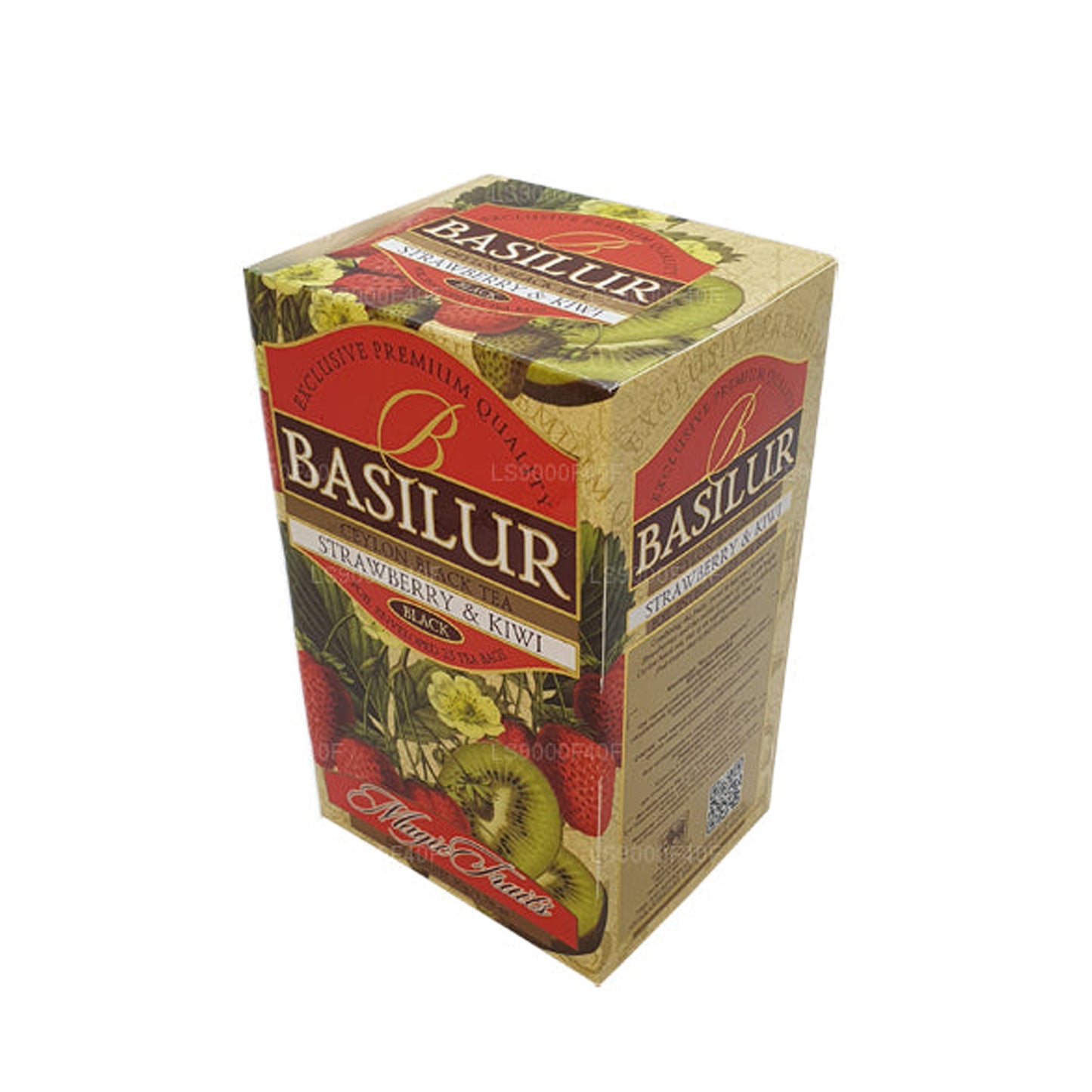 Basilur Fraise et Kiwi (50g) 20 sachets de thé