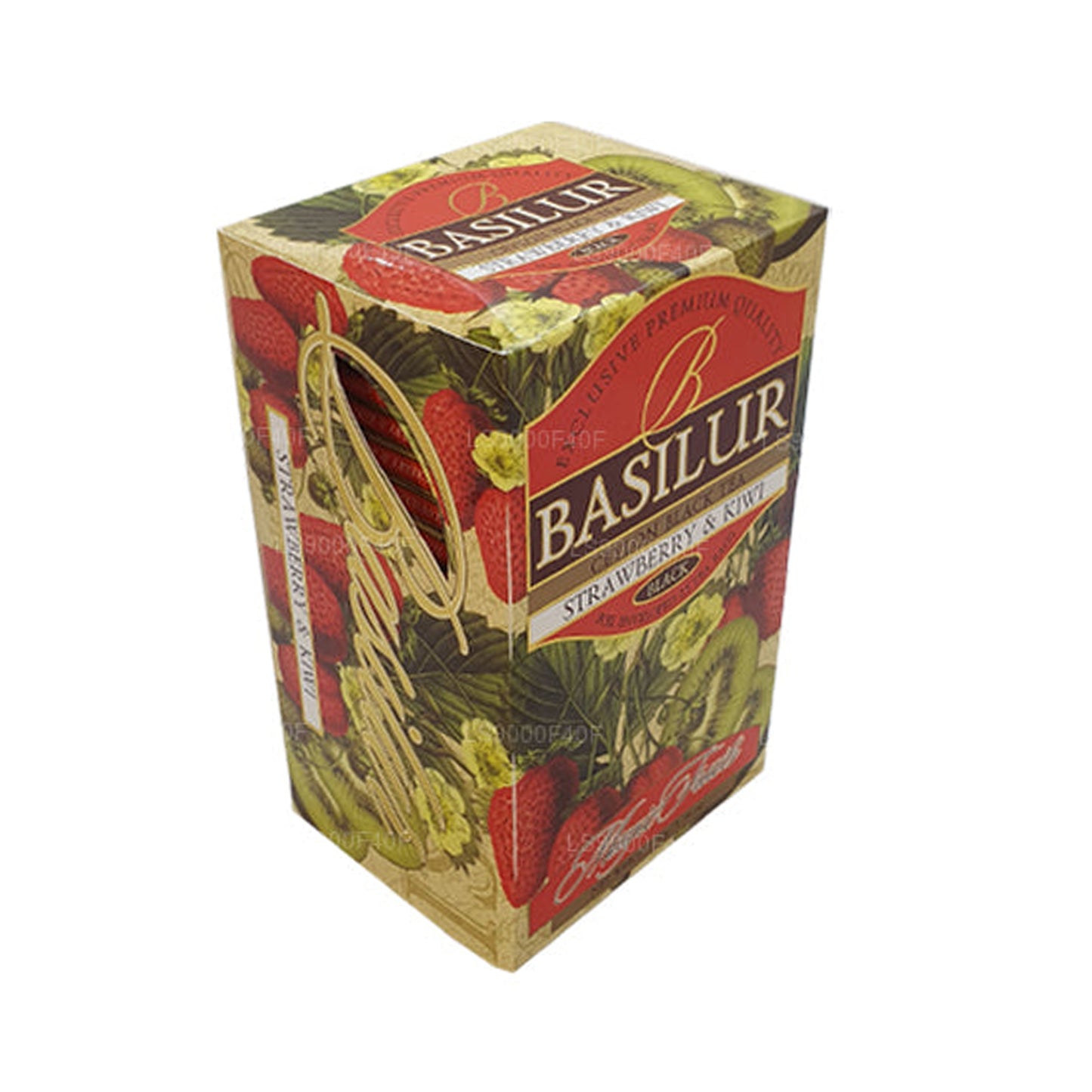 Basilur Fraise et Kiwi (50g) 20 sachets de thé