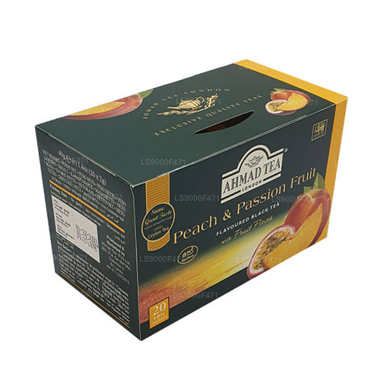 Ahmad Tea Peach and Passion 20 sachets de thé en aluminium (40 g)