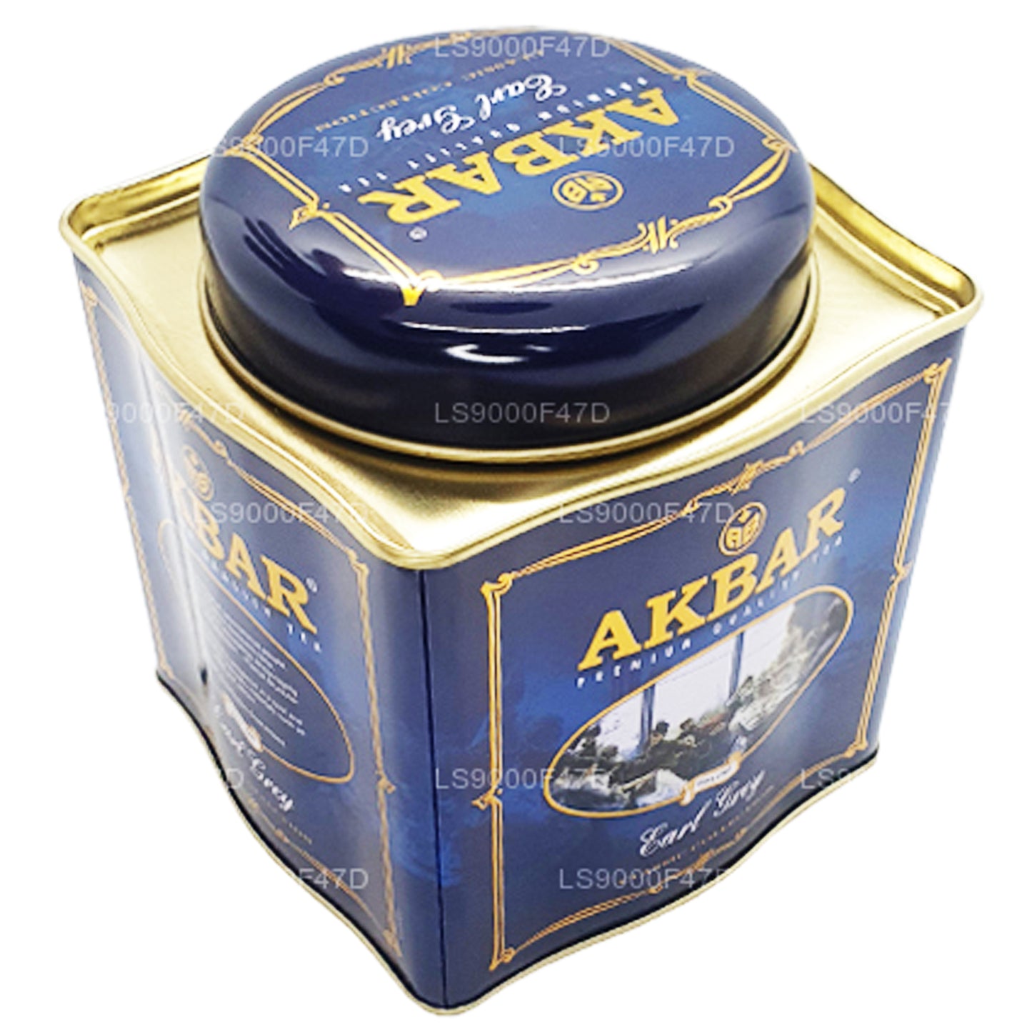 Thé aux feuilles Akbar Classic Earl Grey (250 g), boîte
