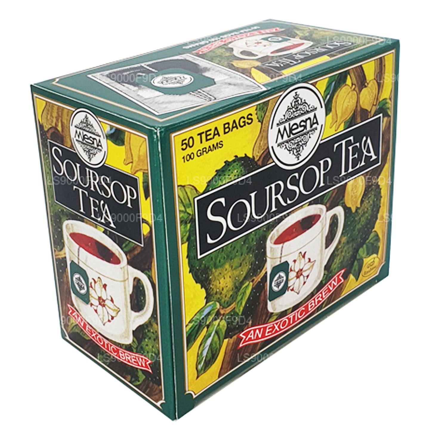Thé au corossol Mlesna « An Exotic Brew » 50 sachets de thé (100 g)