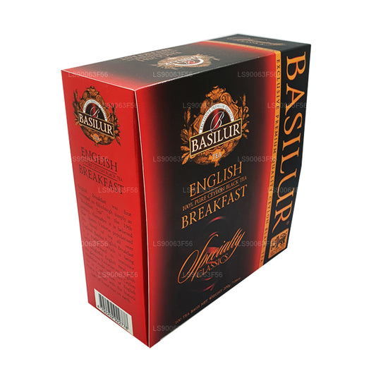 Thé noir de Ceylan pur Basilur English Breakfast (200 g) 100 sachets