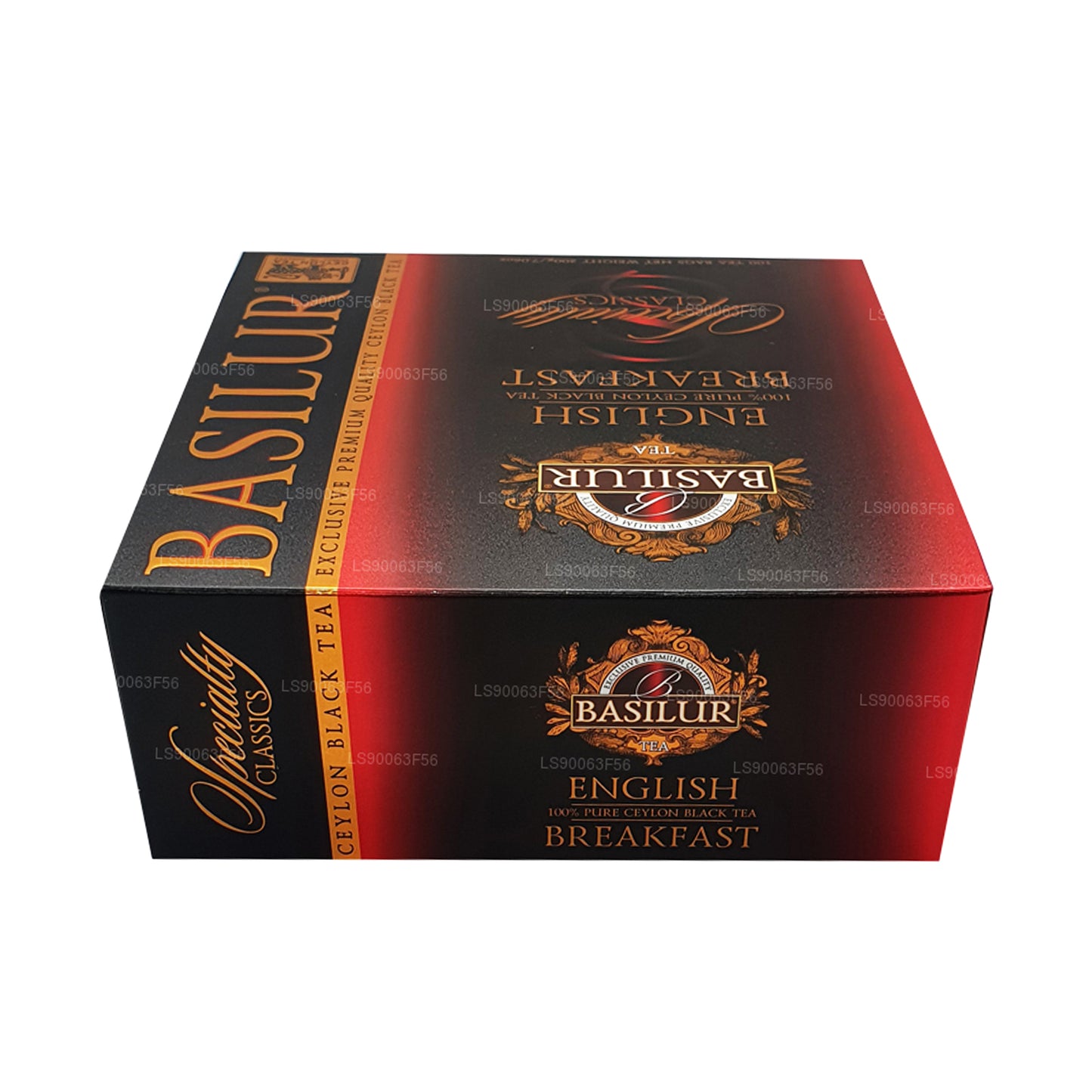 Thé noir de Ceylan pur Basilur English Breakfast (200 g) 100 sachets