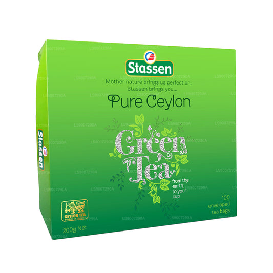 Thé vert Stassen Pure Ceylan (200 g) 100 sachets de thé