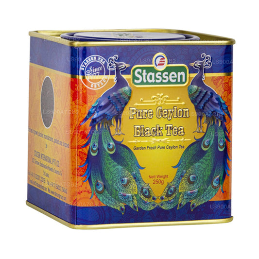 Thé noir de Ceylan Stassen Pure (250 g) en boîte