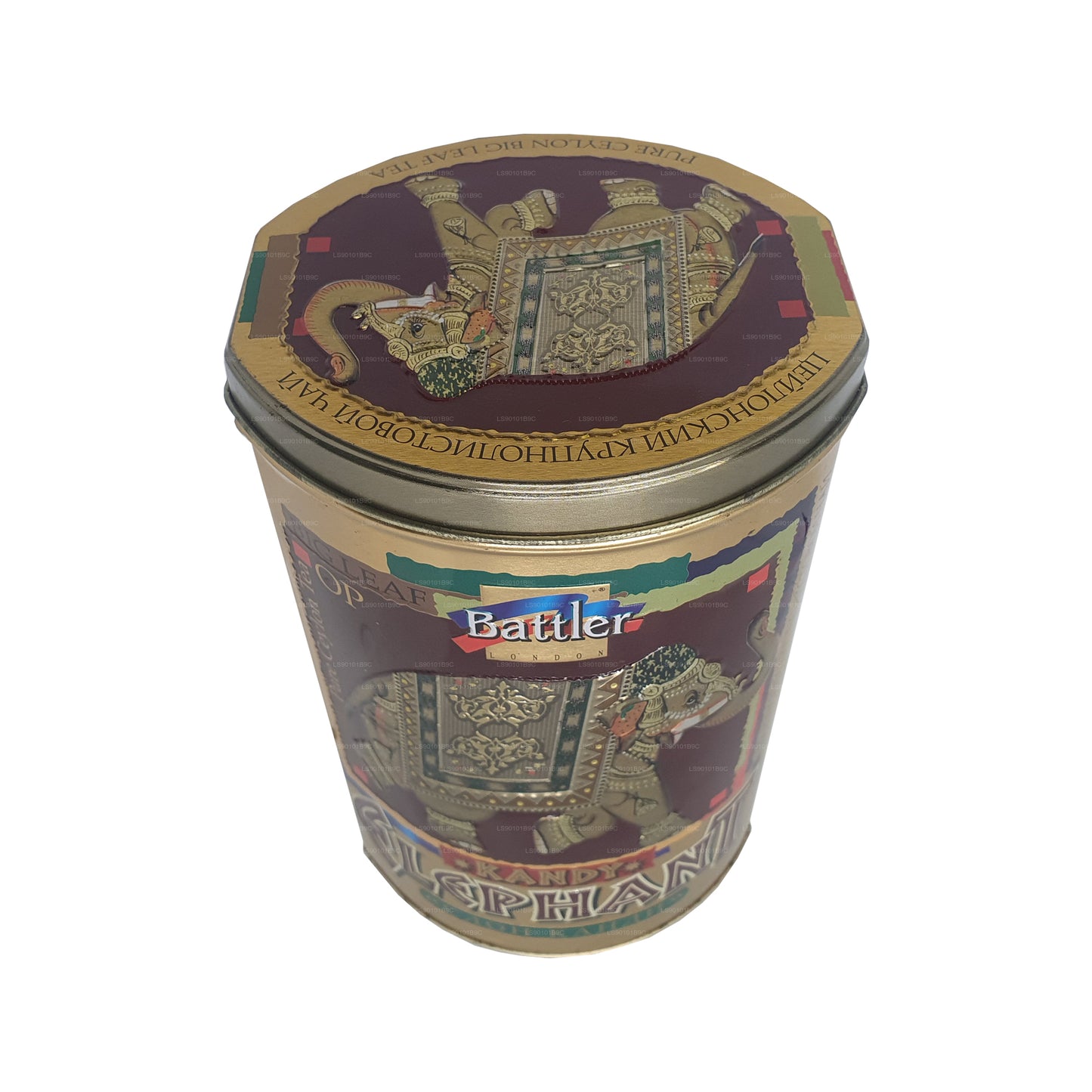 Boîte en étain Battler Kandy Elephant (200 g)