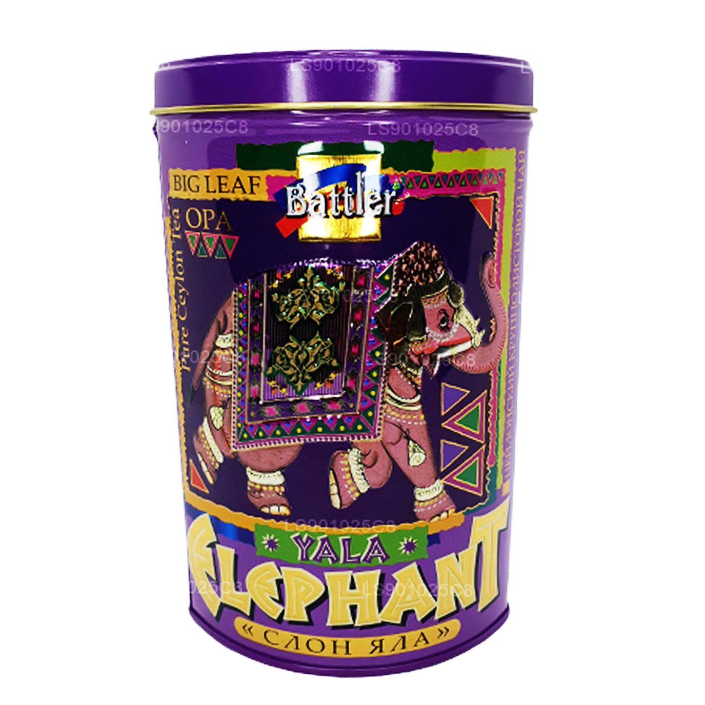 Boîte en étain Battler Yala Elephant (100 g)