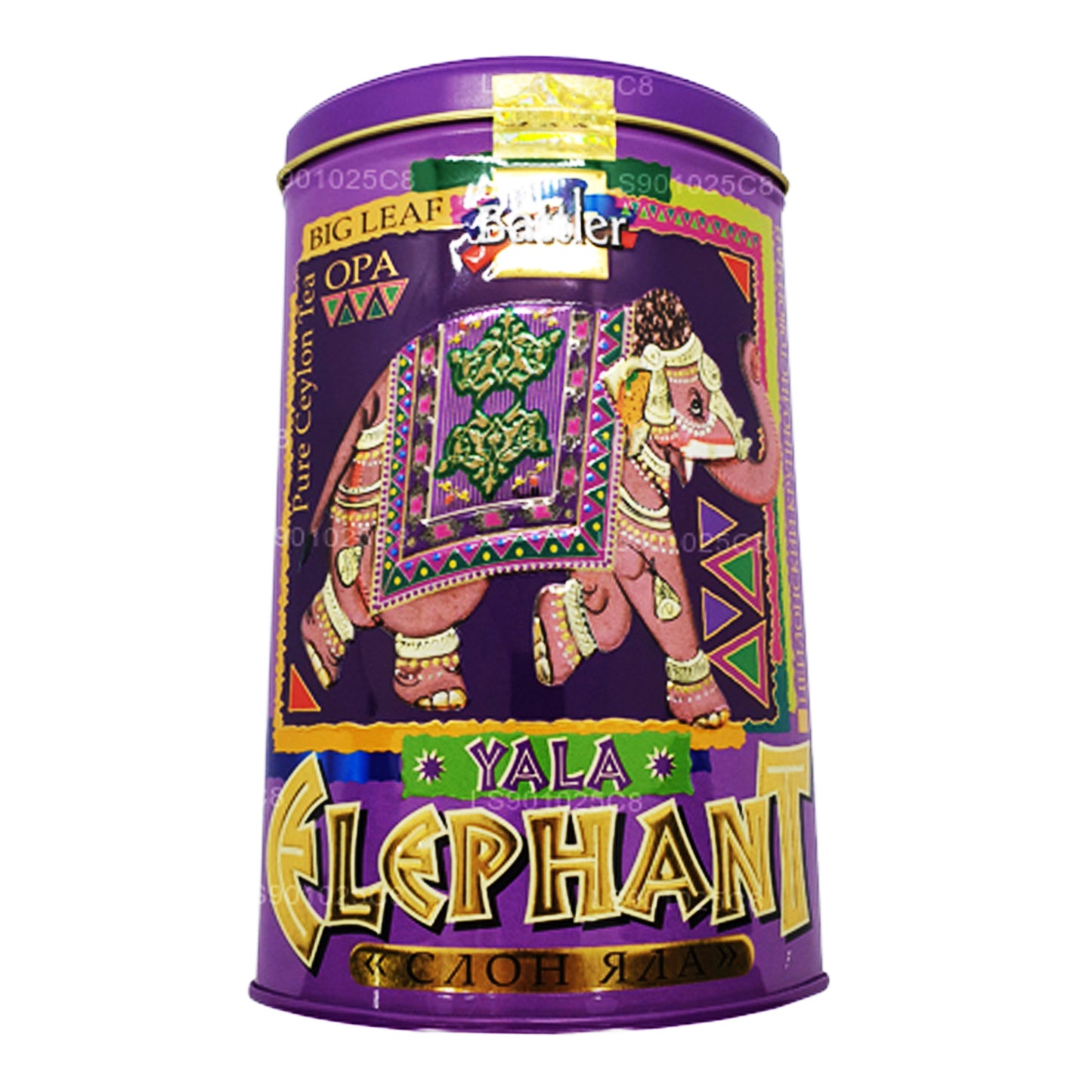 Boîte en étain Battler Yala Elephant (100 g)