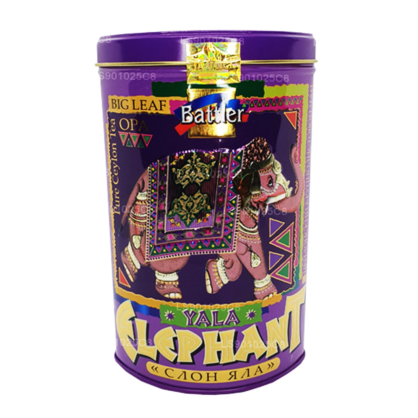 Boîte en étain Battler Yala Elephant (100 g)