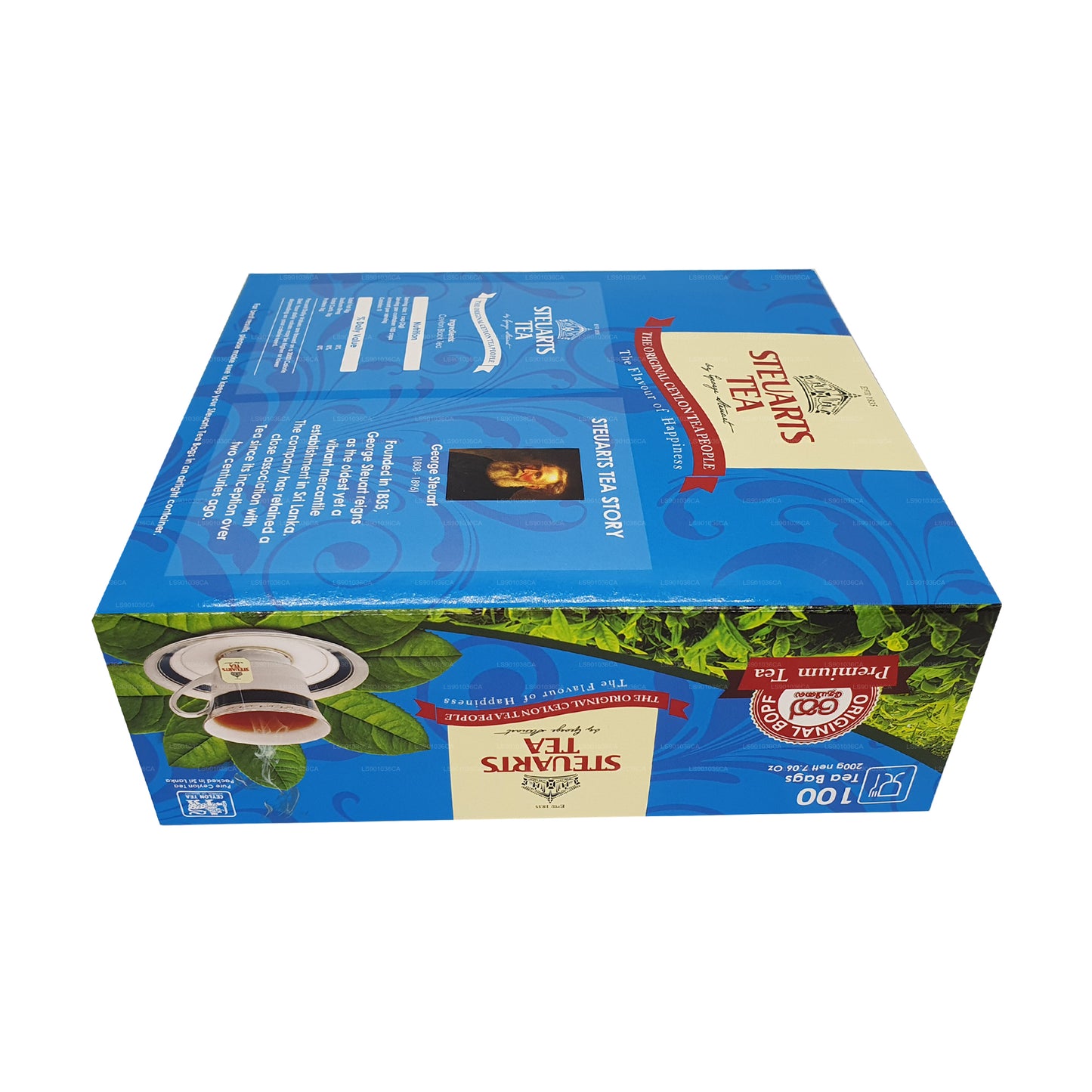 Thé George Steuart Dimbula (200 g) 100 sachets de thé