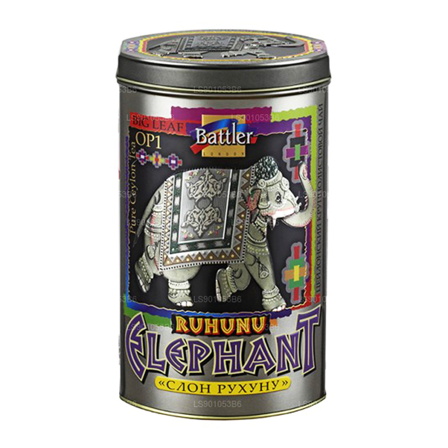 Boîte en étain Battler Ruhunu Elephant (200 g)