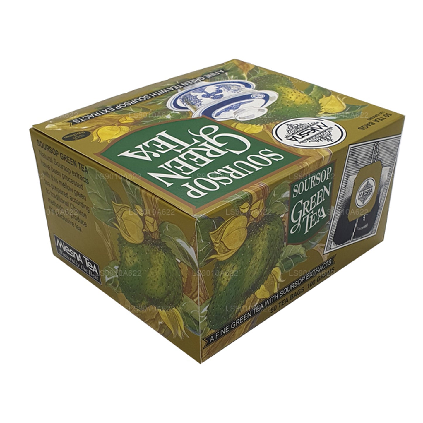Thé vert Mlesna Corossop (100 g) 50 sachets de thé