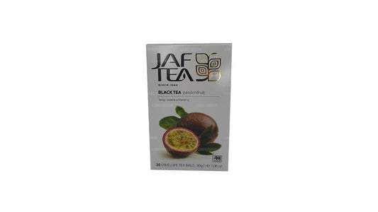 Sachets de thé en aluminium pour thé noir de la collection Pure Fruits de la collection Jaf Tea (30 g)
