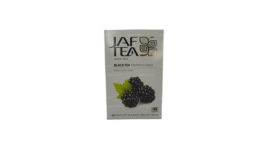 Sachets de thé Jaf Tea Pure Fruits Collection Black Tea Blackberry Forest Foil Envelopp (30 g)