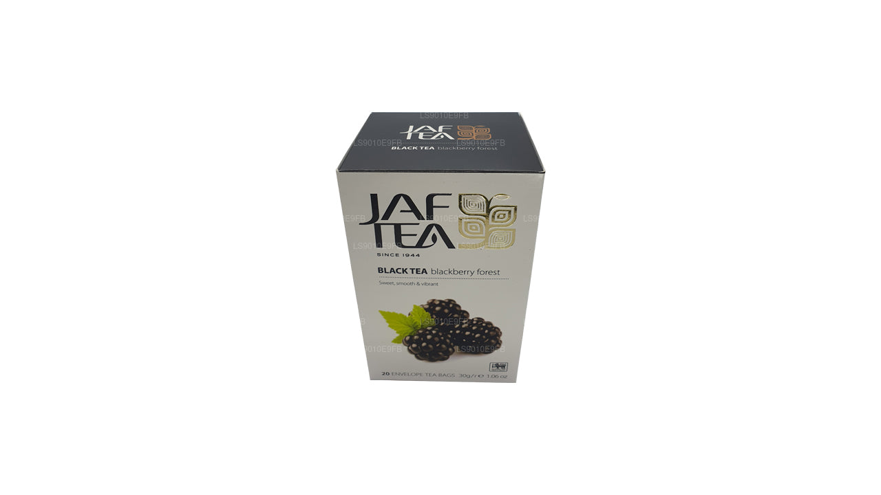 Sachets de thé Jaf Tea Pure Fruits Collection Black Tea Blackberry Forest Foil Envelopp (30 g)