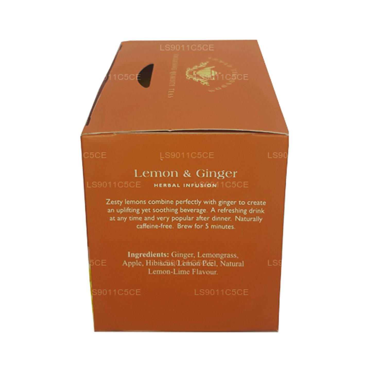 Ahmad Lemon & Ginger 20 sachets de thé en aluminium (40 g)