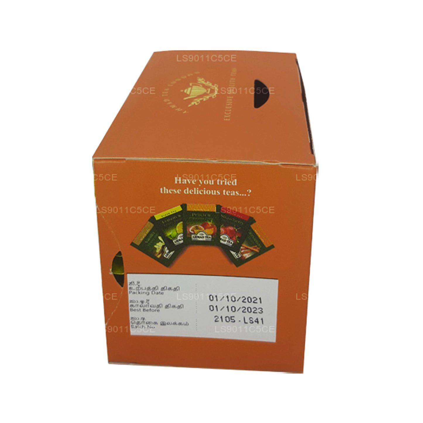 Ahmad Lemon & Ginger 20 sachets de thé en aluminium (40 g)