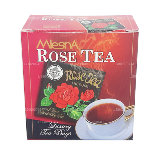 Thé à la rose Melesna (20 g) 10 sachets de thé de luxe