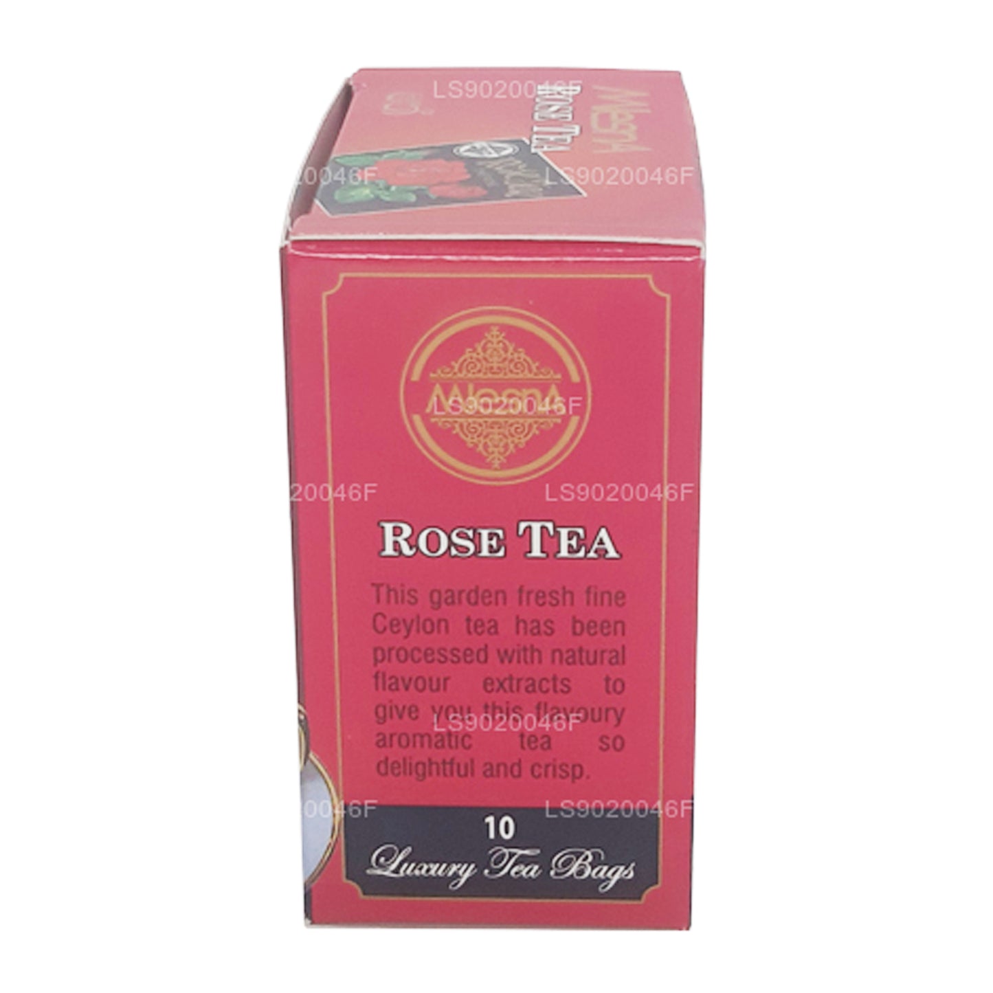 Thé à la rose Melesna (20 g) 10 sachets de thé de luxe