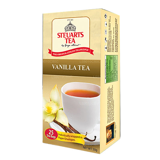 Thé à la vanille George Steuart (50g) 25 sachets de thé