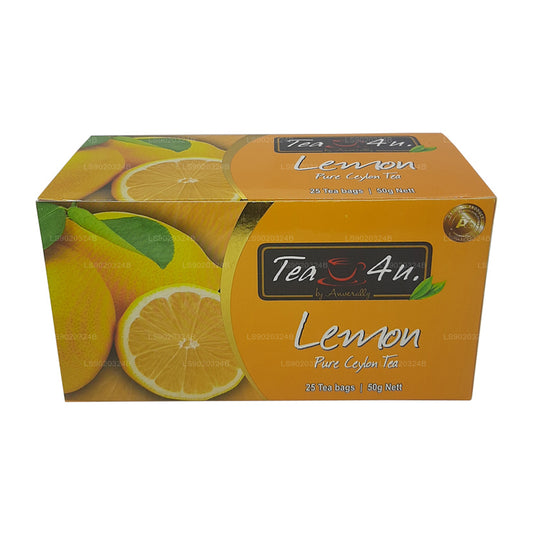 Thé au citron Tea4U (50 g) 25 sachets de thé