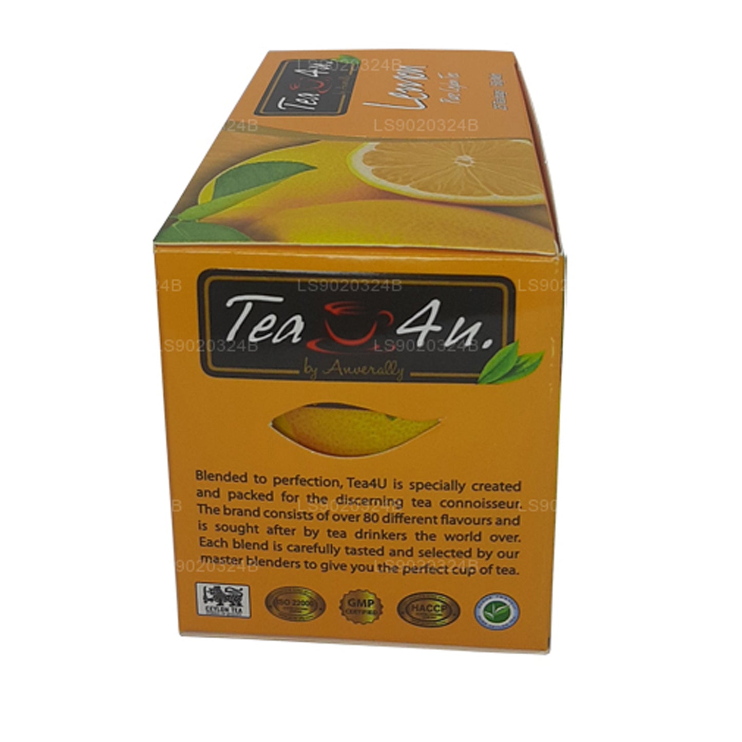 Thé au citron Tea4U (50 g) 25 sachets de thé