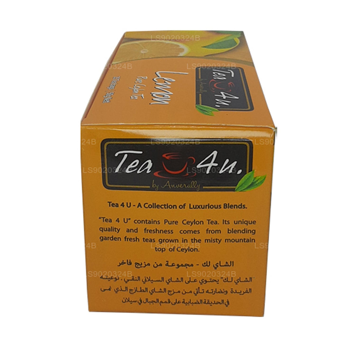 Thé au citron Tea4U (50 g) 25 sachets de thé