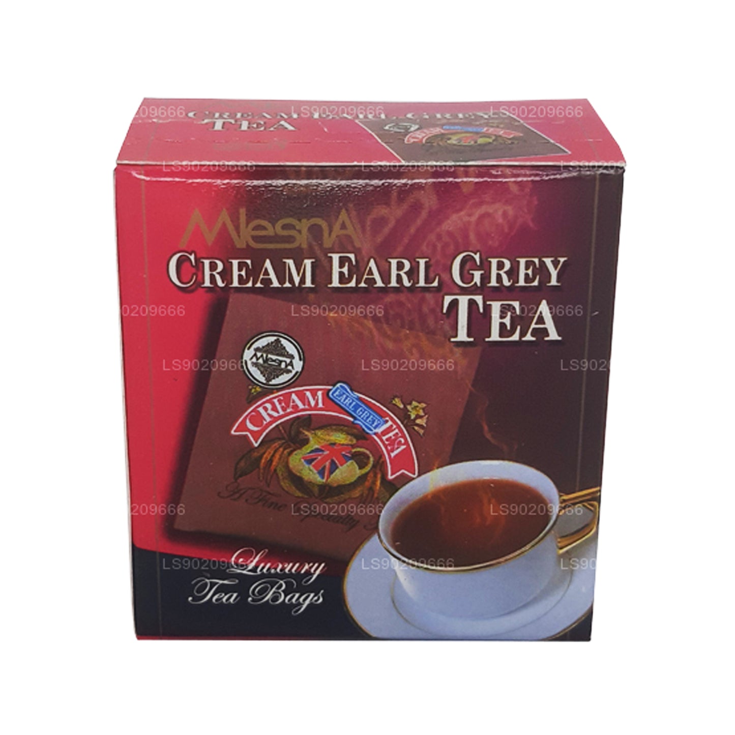 Thé Mlesna Cream Earl Grey (20g) 10 sachets de thé de luxe