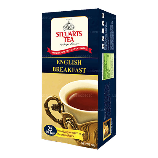 Thé George Steuart English Breakfast (50 g) 25 sachets de thé
