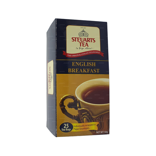 Thé George Steuart English Breakfast (50 g) 25 sachets de thé