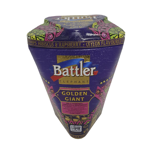 Boîte en carton Battler Golden Giant à l'églantier sauvage, à l'hibiscus et à la framboise (100 g)