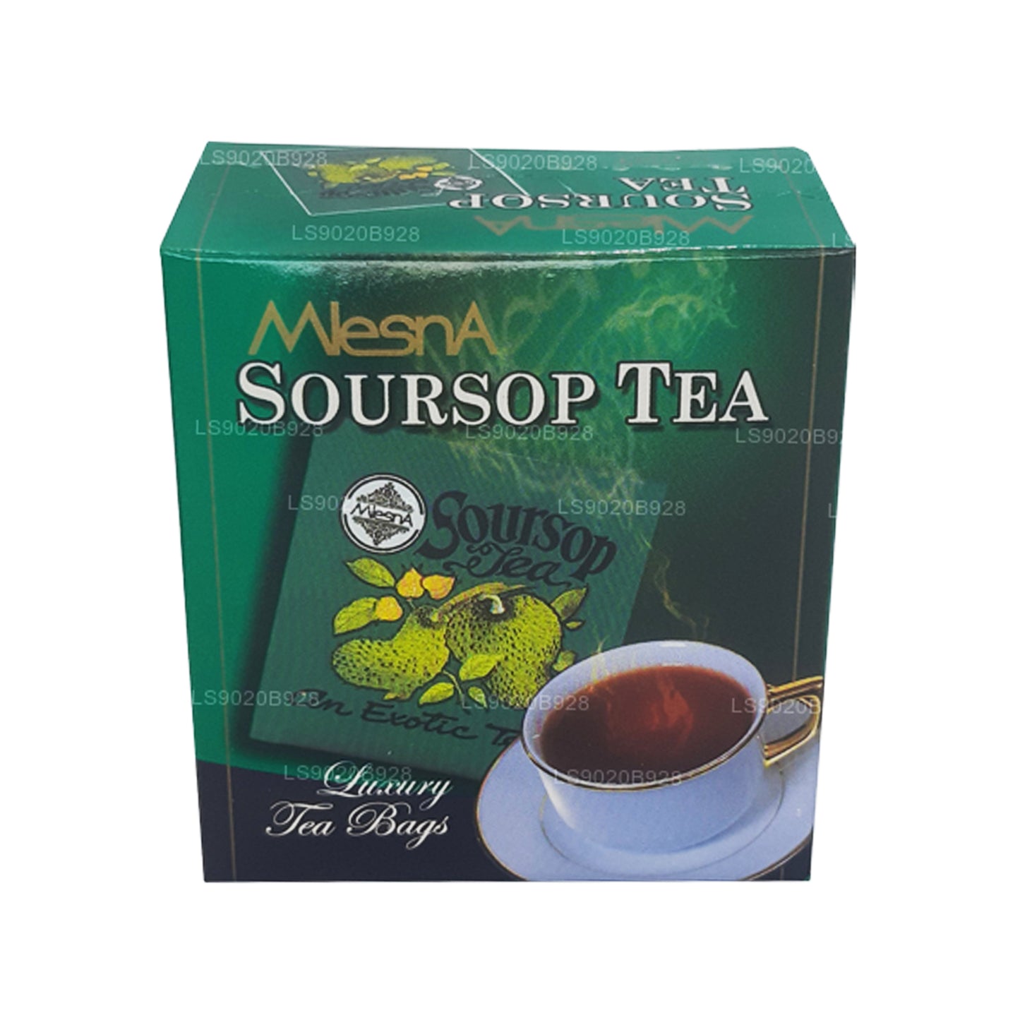 Thé au corossol Mlesna (20g) 10 sachets de thé de luxe