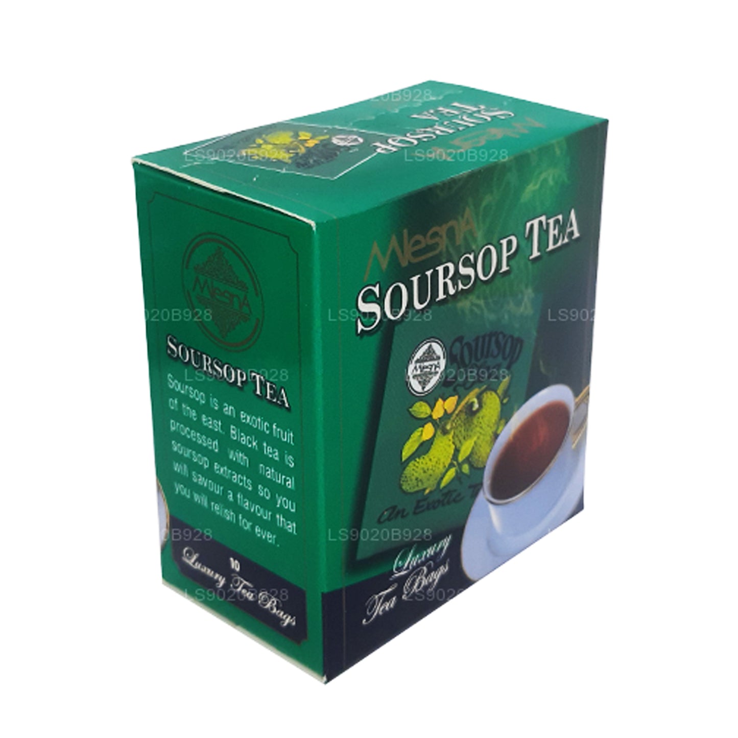 Thé au corossol Mlesna (20g) 10 sachets de thé de luxe