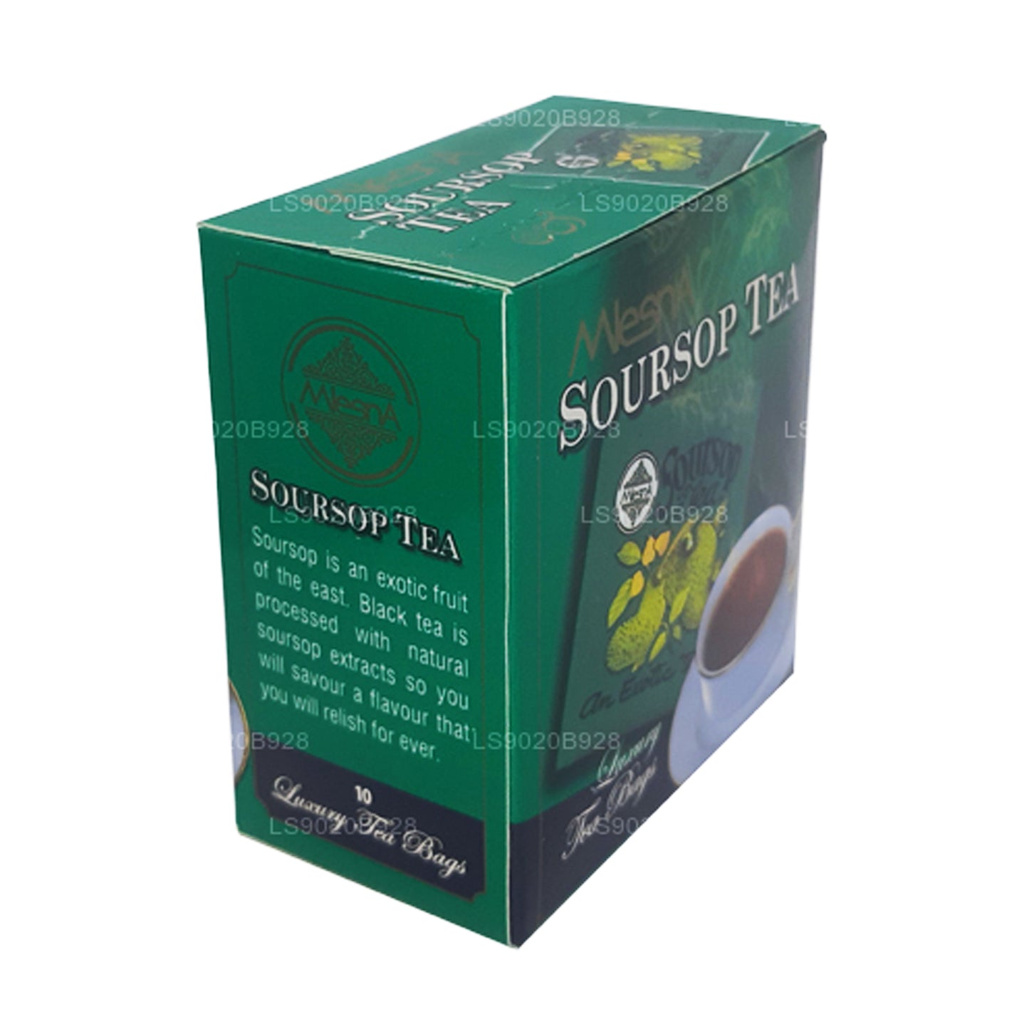 Thé au corossol Mlesna (20g) 10 sachets de thé de luxe