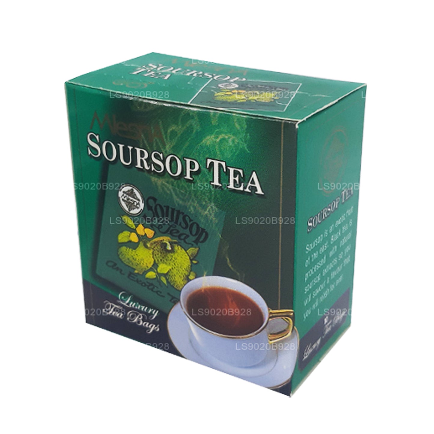 Thé au corossol Mlesna (20g) 10 sachets de thé de luxe