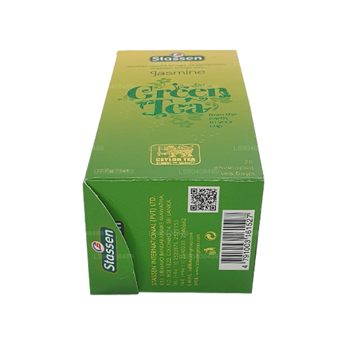 Thé vert au jasmin Stassen (37,5 g) 25 sachets de thé