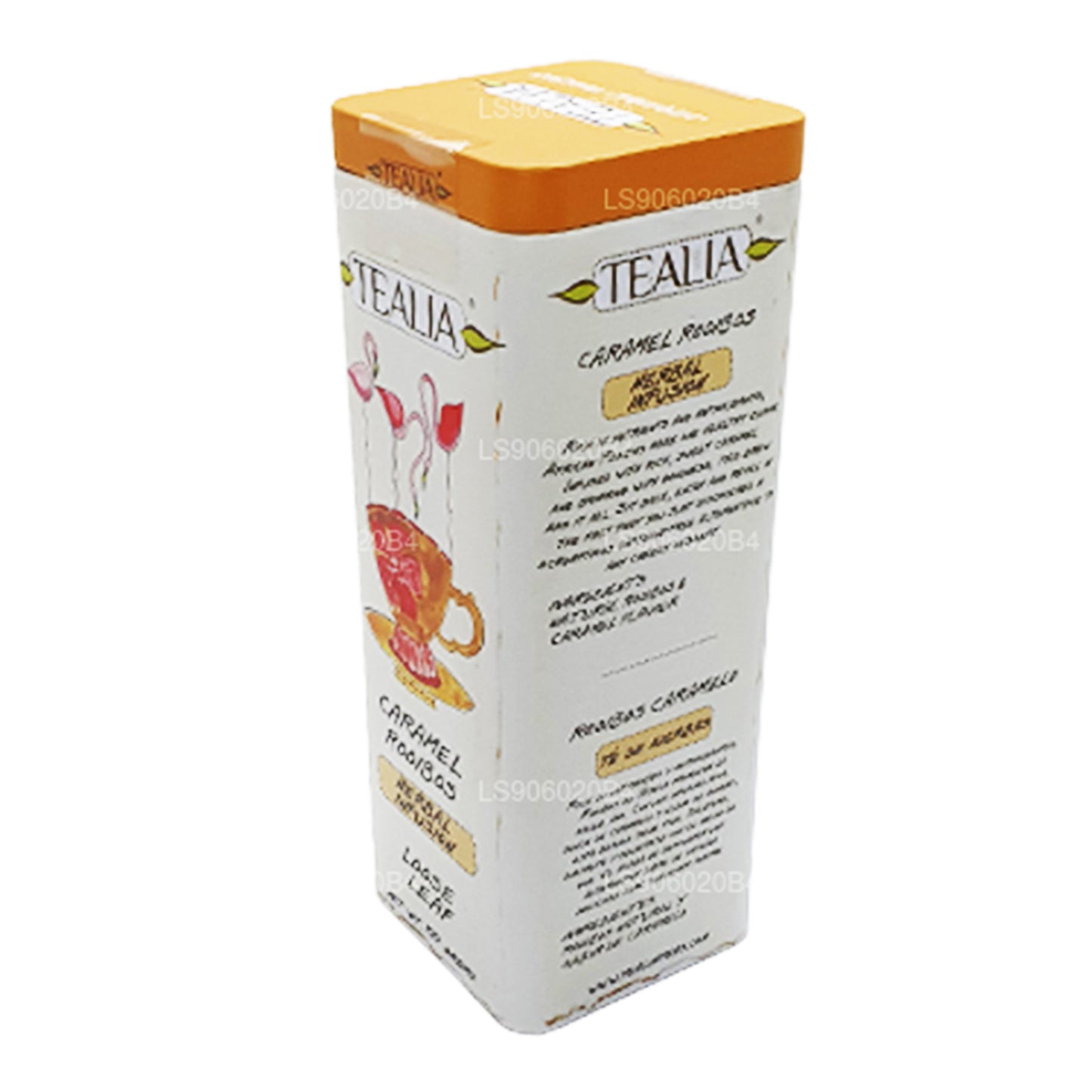 Thé Rooibos en vrac Tealia Caramel (100 g)