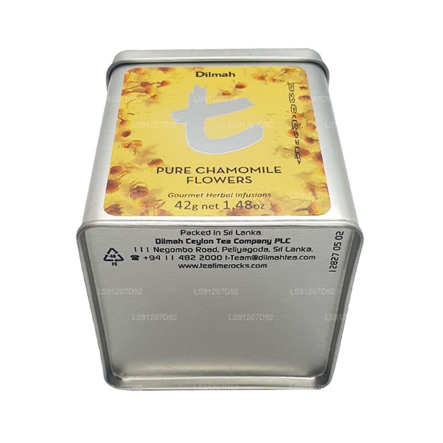 Fleurs de camomille pures Dilmah série T (42g)