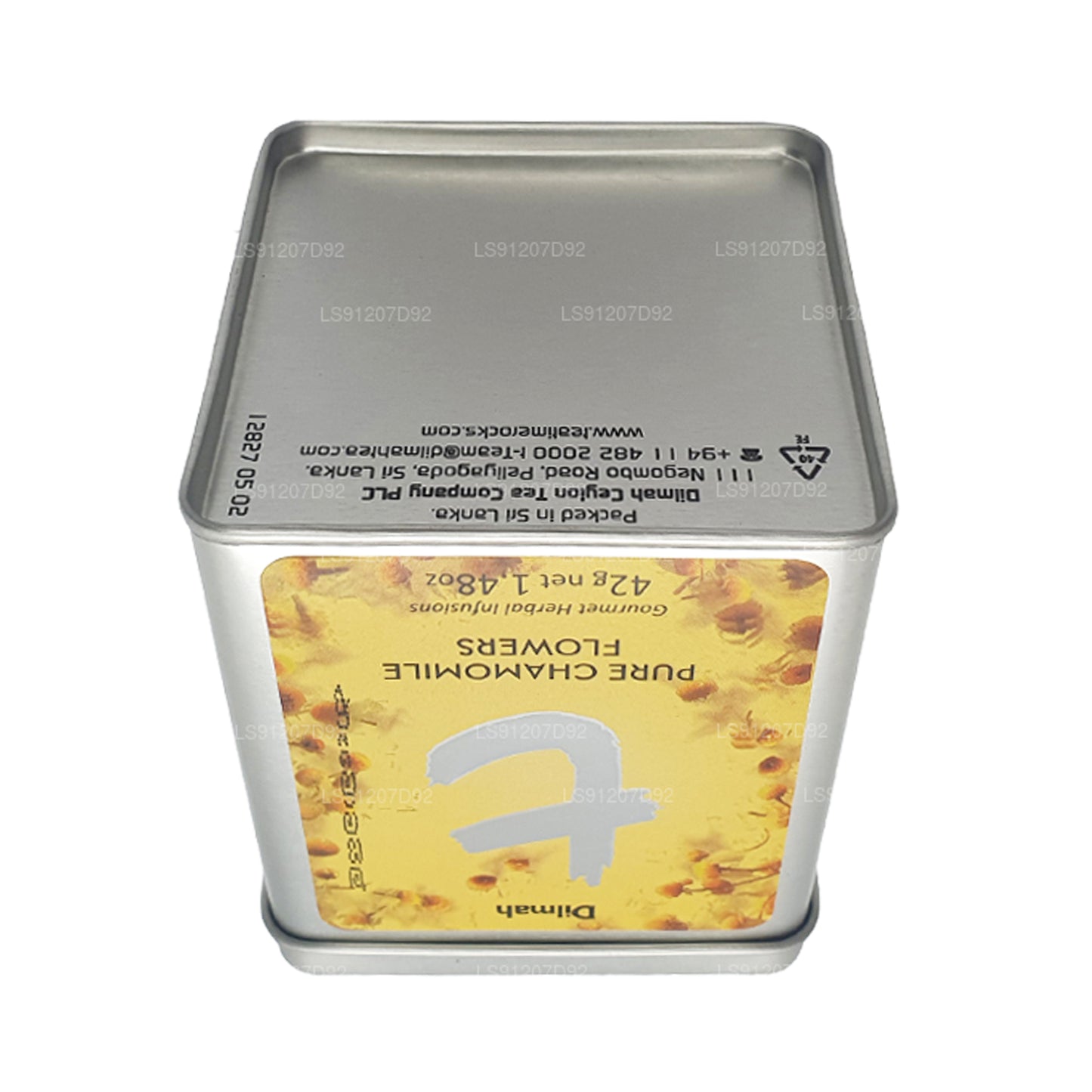 Fleurs de camomille pures Dilmah série T (42g)