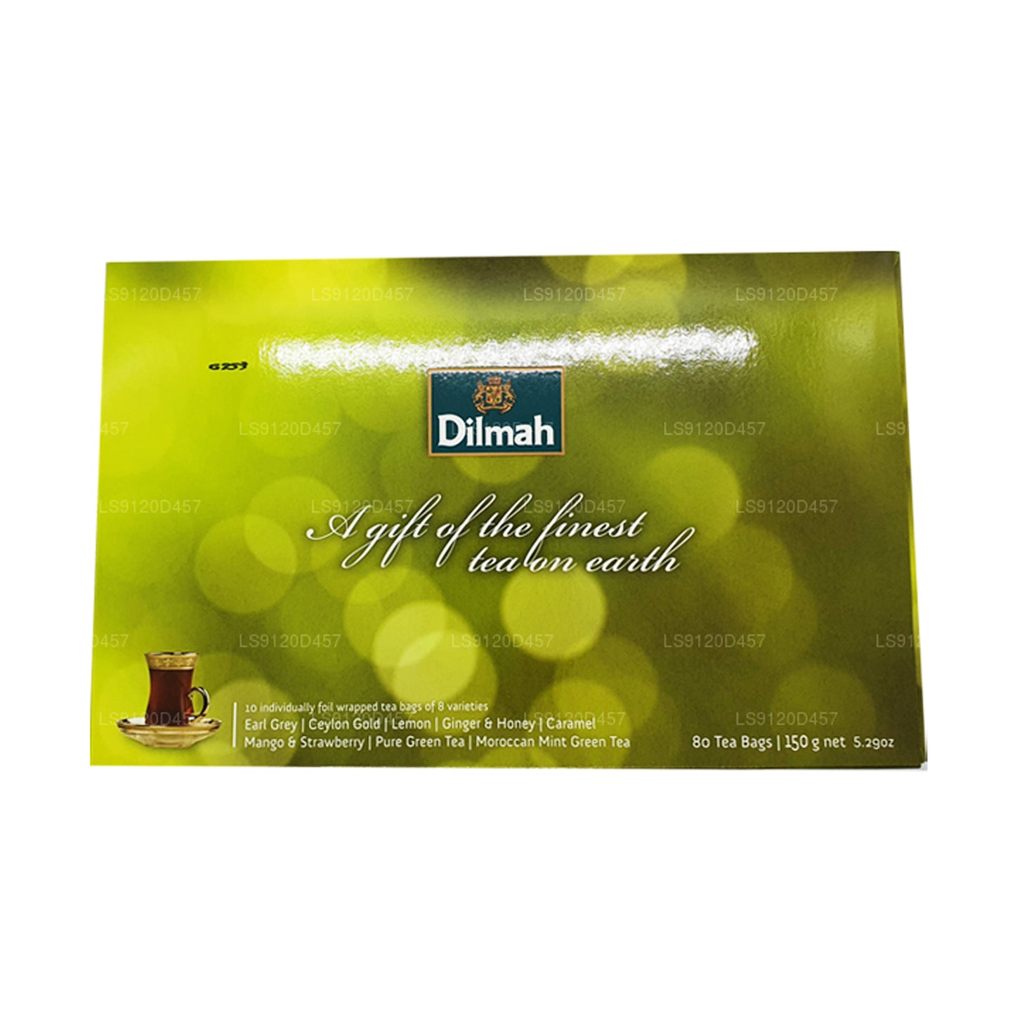 Dilmah Un cadeau du meilleur thé au monde (150 g) 80 sachets de thé