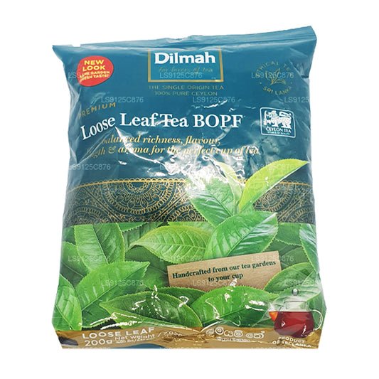 Thé noir Dilmah Premium Ceylan Loose Leaf BOPF (200 g)