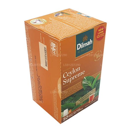 Dilmah Ceylon Supreme (100 g) 50 sachets de thé