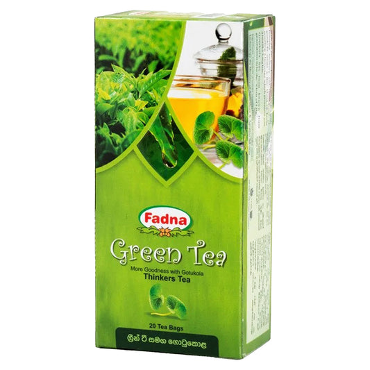 Thé vert Fadna Gotukola (40g) 20 sachets de thé