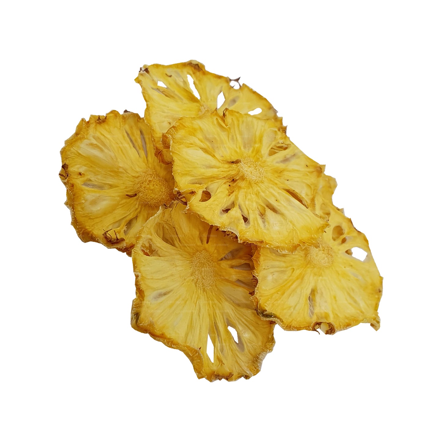 Paquet de tranches d'ananas déshydratées Lakpura (100 g)