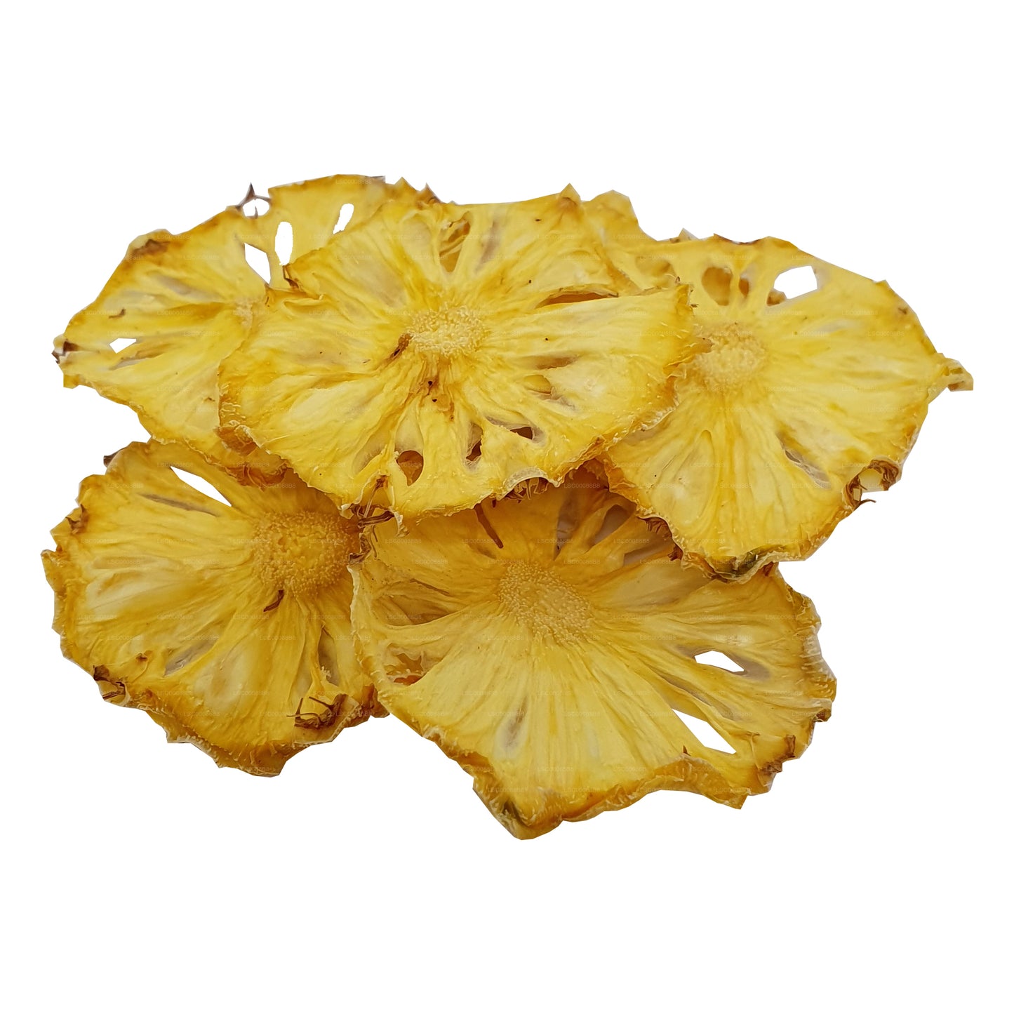 Paquet de tranches d'ananas déshydratées Lakpura (100 g)