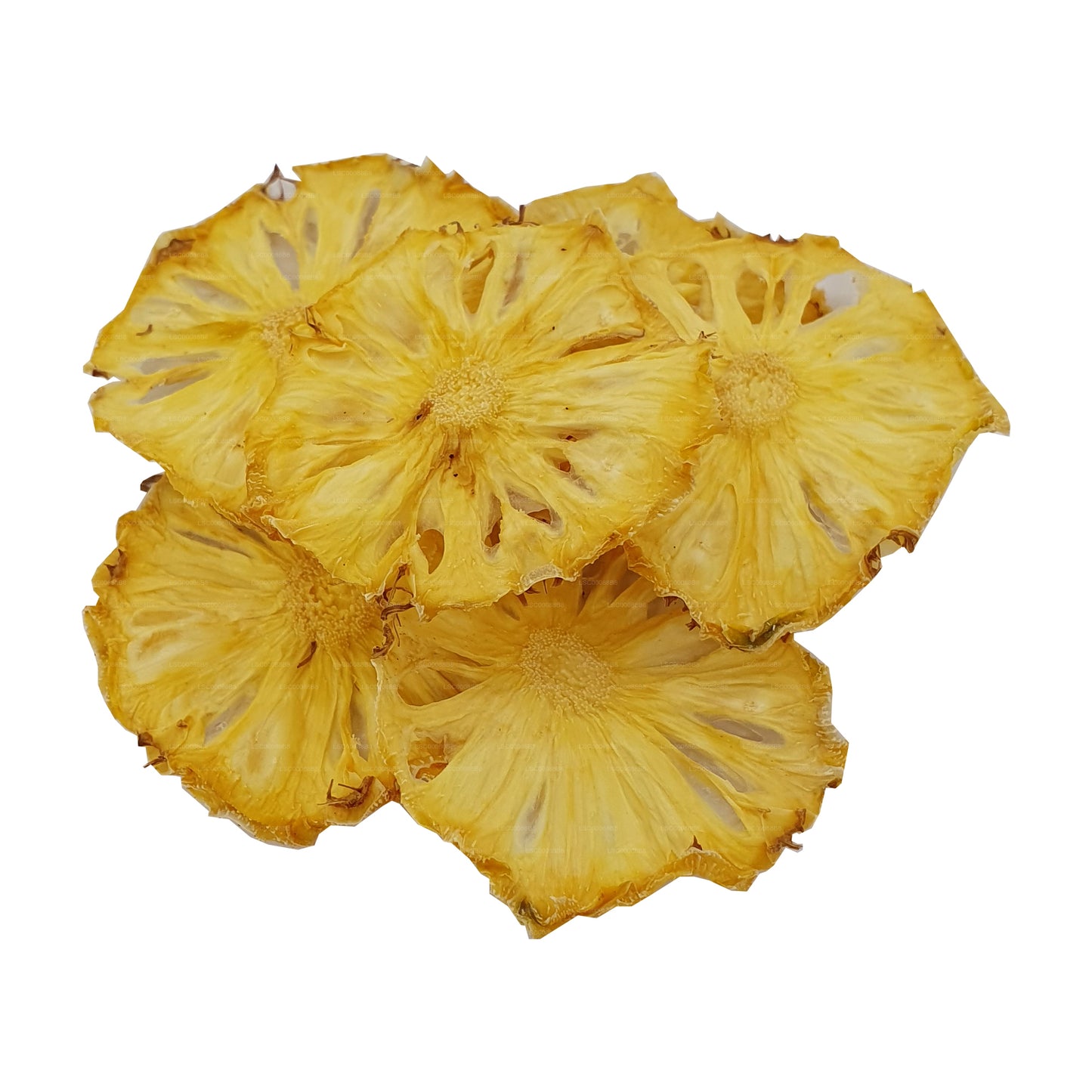 Paquet de tranches d'ananas déshydratées Lakpura (100 g)