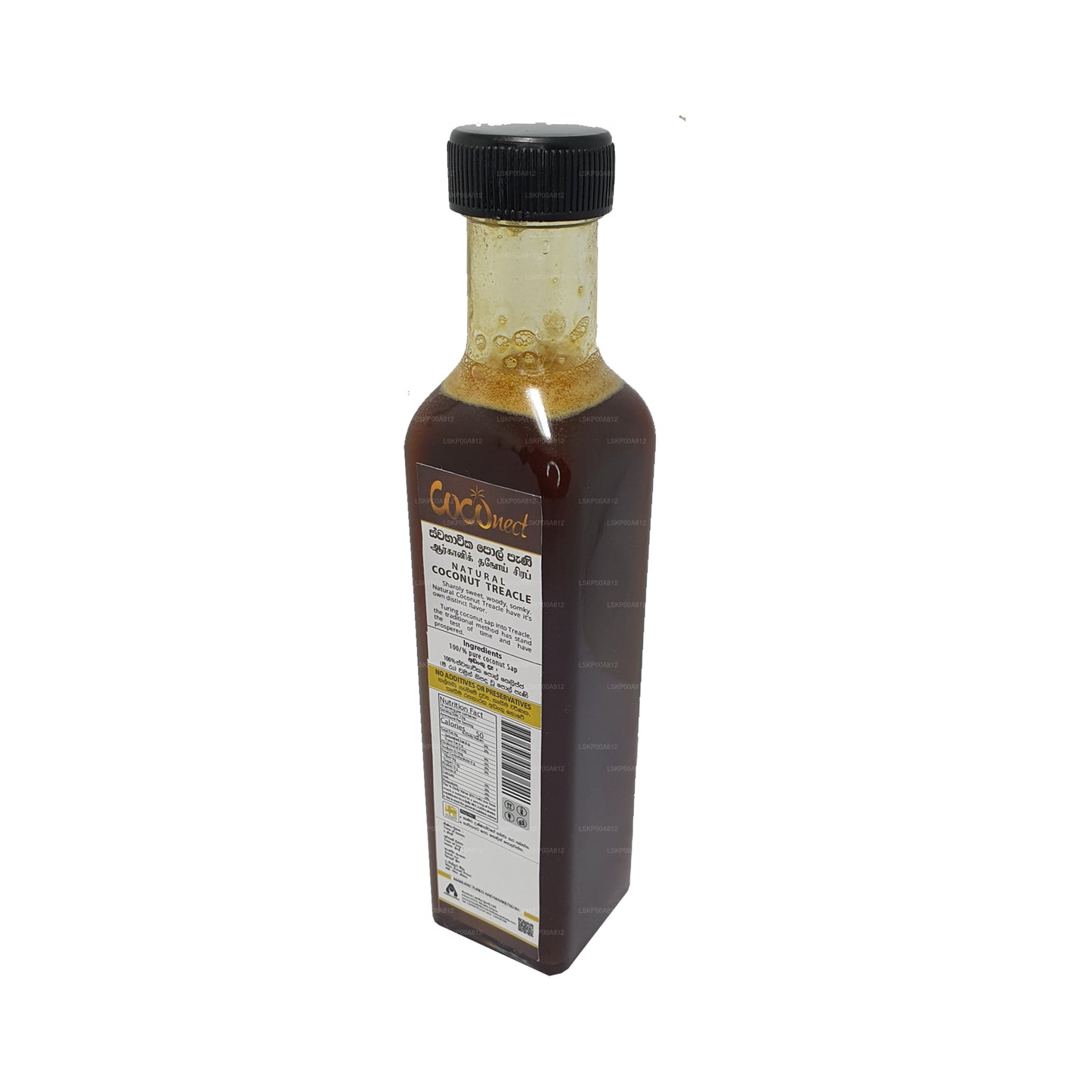 Mélasse naturelle à la noix de coco Aureus Lanka (250 ml)