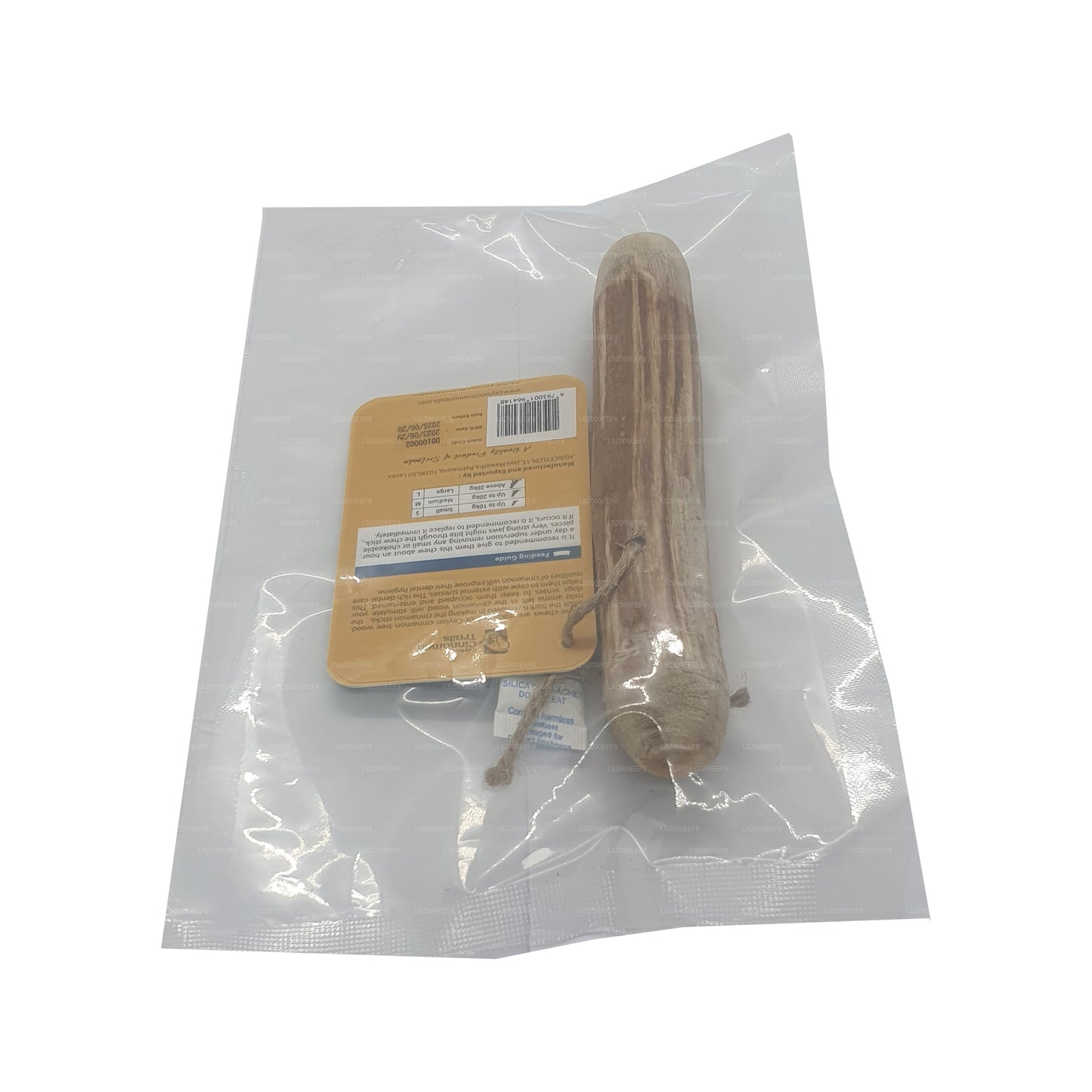 Petit produit à mâcher en bois de cannelle Ceylon Cinnamon Trails pour chiens